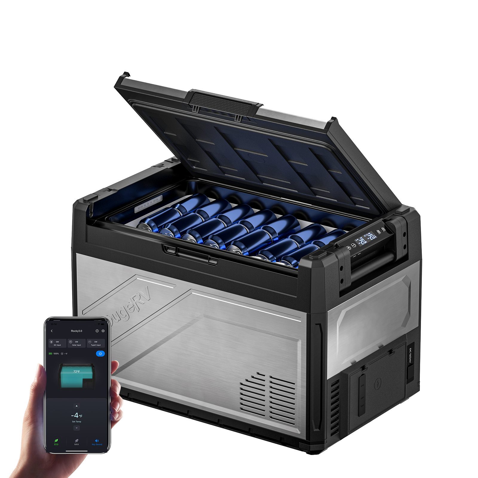 Rocky 55QT Dual Zone 12V Overlanding Fridge - BougeRV – BougeRV Canada