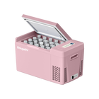 BougeRV 12V 23 Quart Colorful Pink Portable Fridge