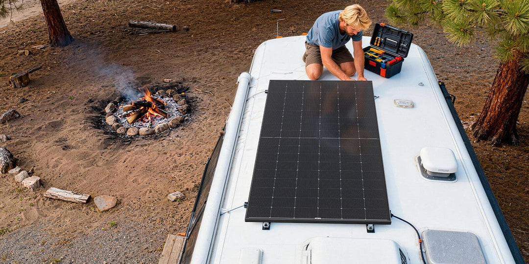 BougeRV solar panels