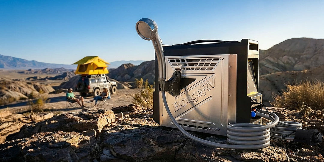 BougeRV portable propane outdoor water heater