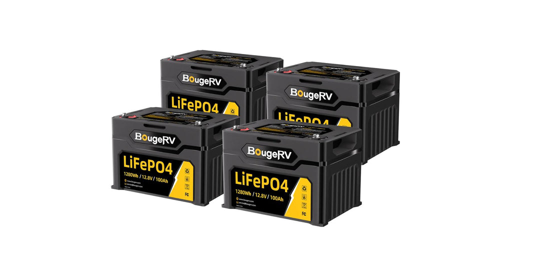 BougeRV’s 12V Lithium-Ion LiFeP04 Batteries