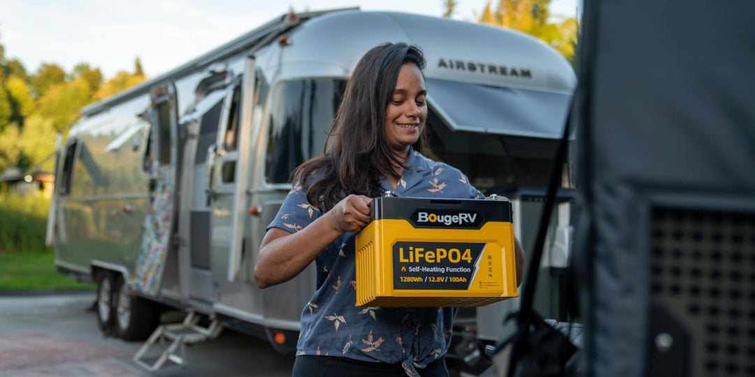 BougeRV’s LiFeP04 off-grid solar battery
