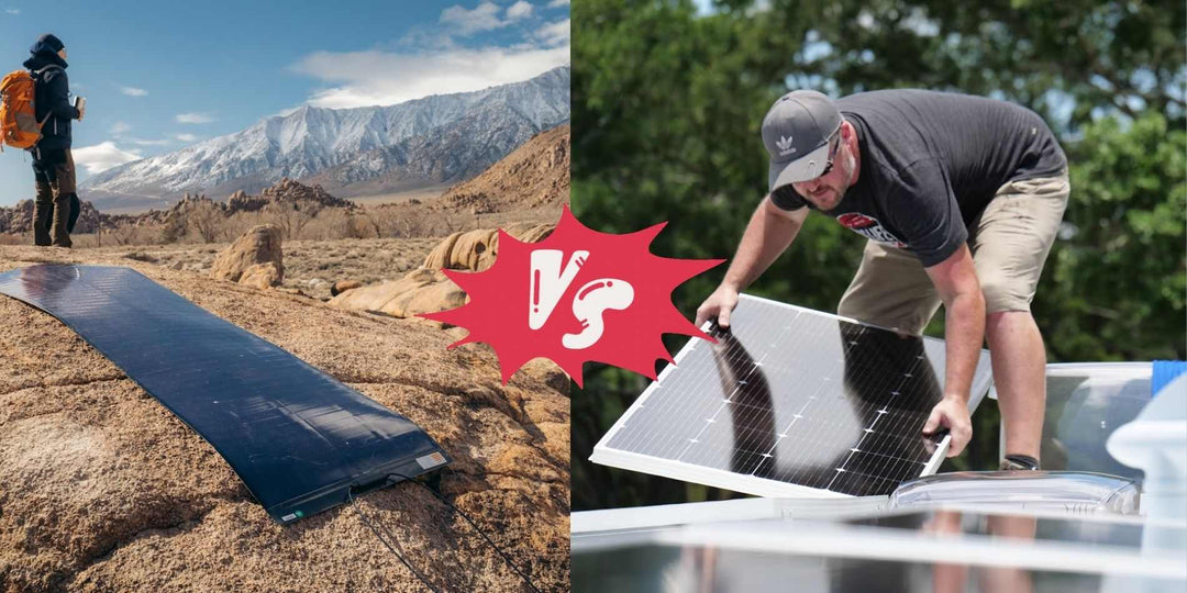 Flexible solar panels VS. rigid solar panels