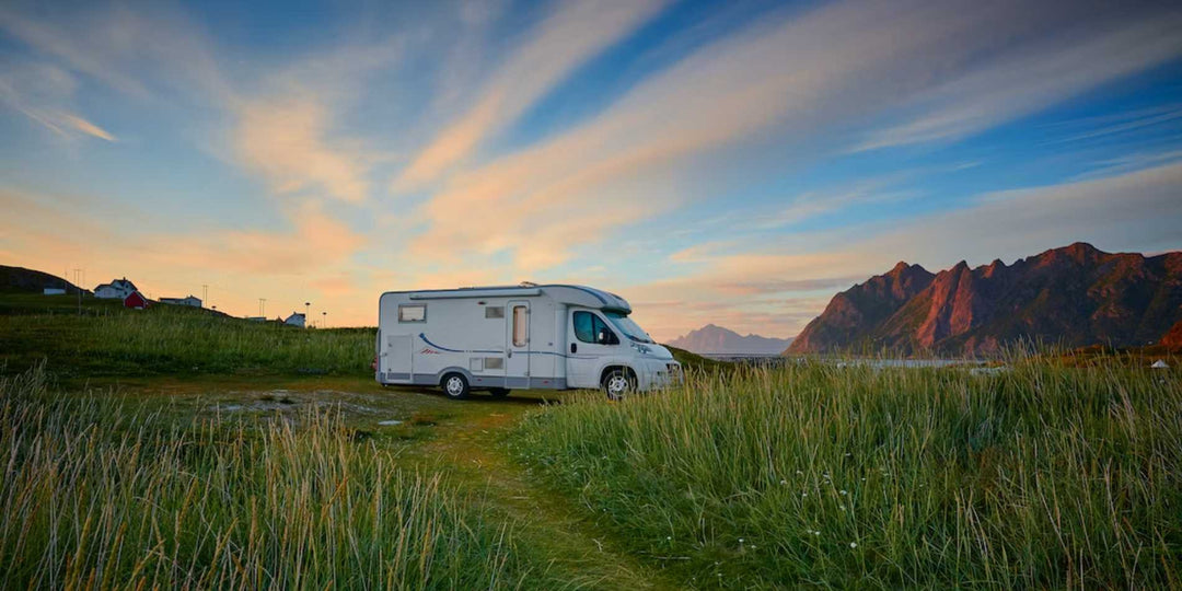 RV camping in the wild