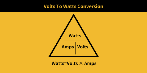 volts to watts