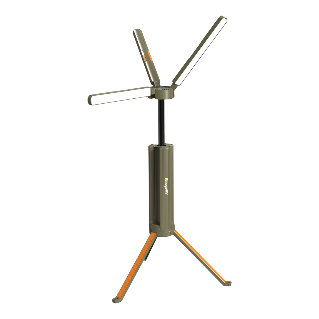 BougeRV CL04 Upgraded Telescopic Camping Light Tent Lamp for Camping