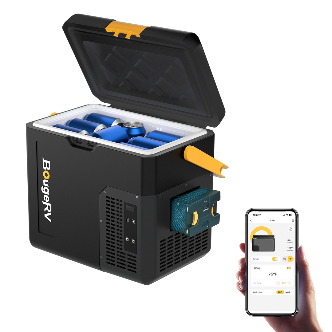 BougeRV CRH 19QT 12V Portable Car Fridge