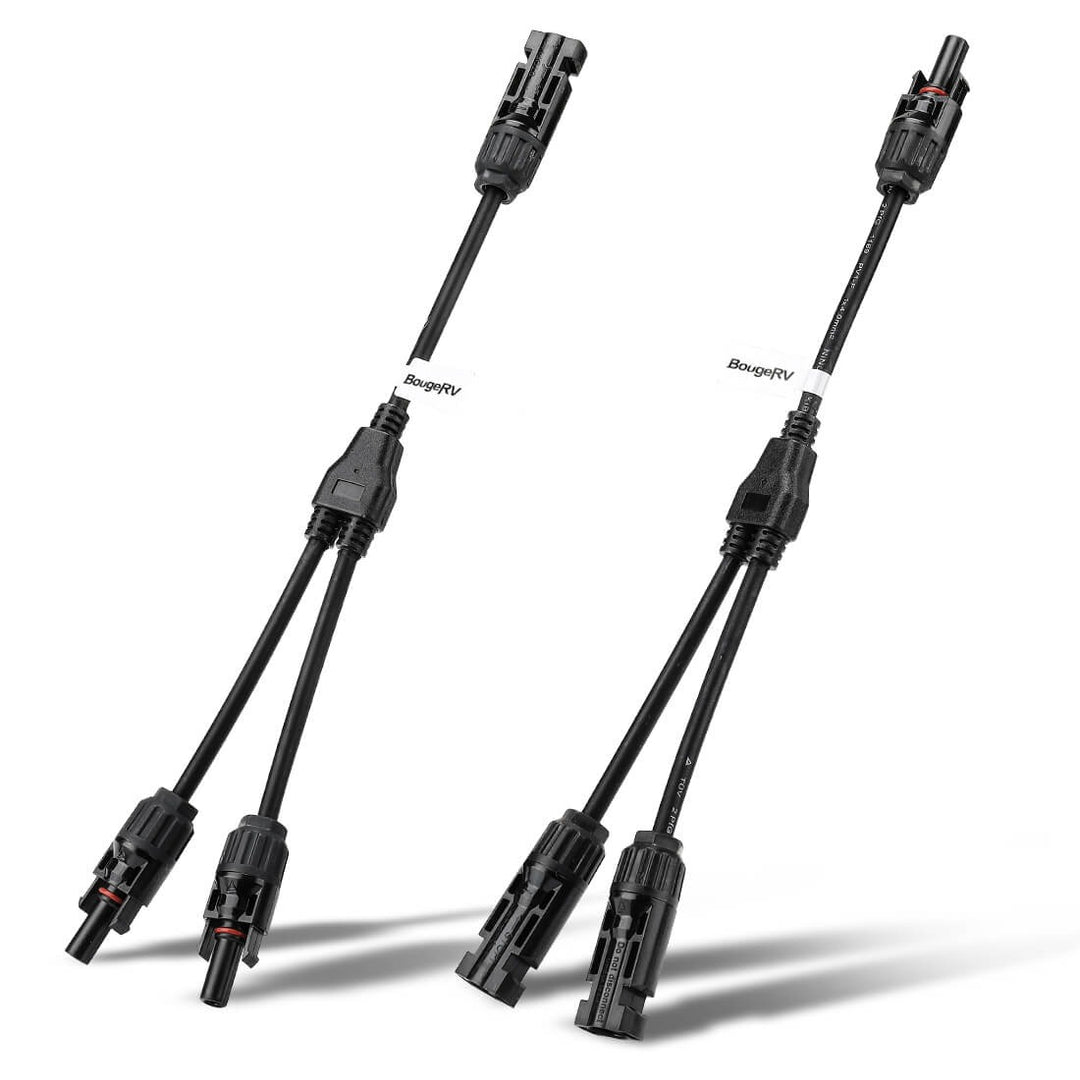 BougeRV Yuma 200W(100W*2pcs) CIGS Square Flexible Solar Panel with Tape + Free Connector