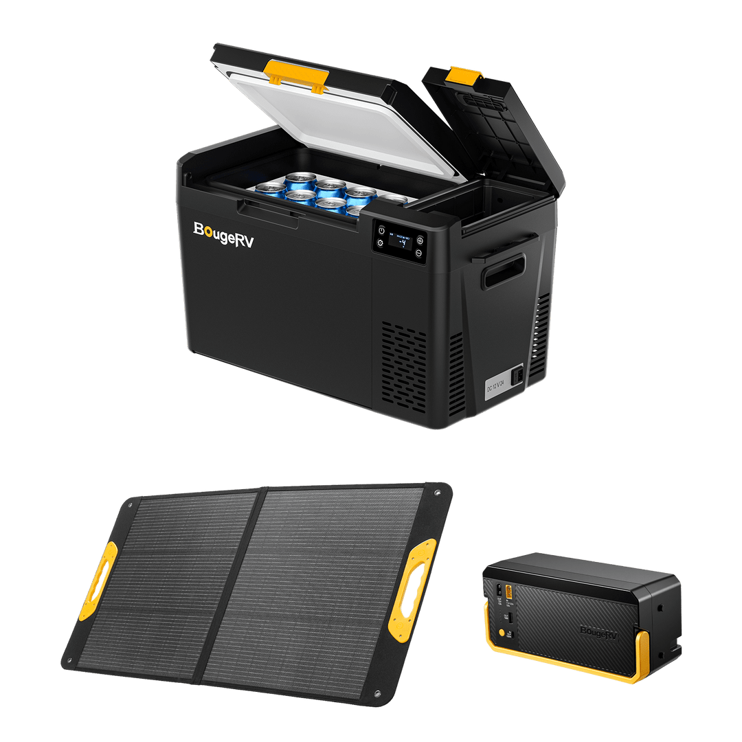 BougeRV New CRX3 23QT Portable Car Fridge Freezer