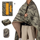BougeRV 12V Outdoor Heated Blanket-5 Heat Settings, APP Remote Control(Green)