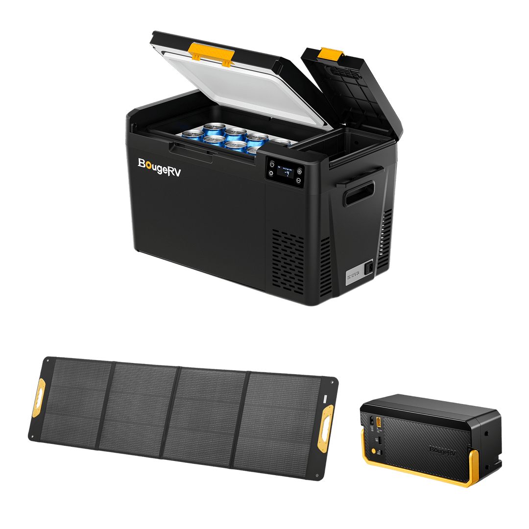 BougeRV New CRX3 23QT Portable Car Fridge Freezer