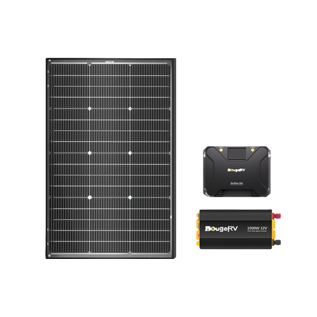 Panneau solaire biface BougeRV 16BB de type N de 200 watts