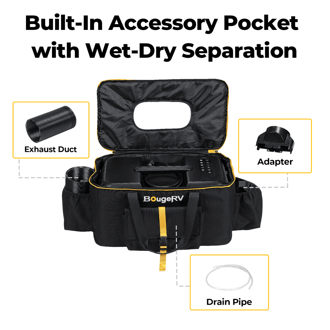 BougeRV 3500BTU Portable Air Conditioner Storage Bag Dustproof Protective Cover