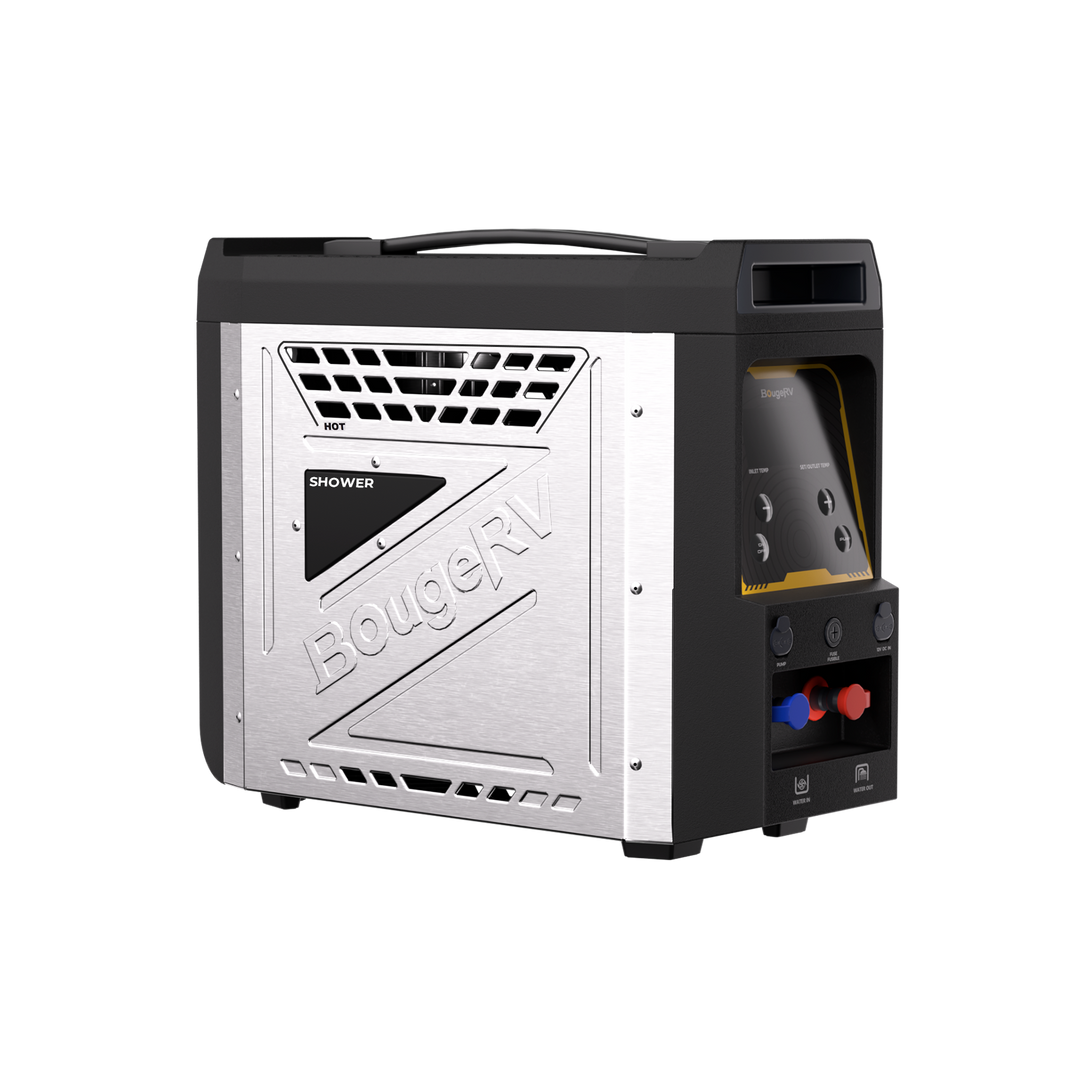 BougeRV New Portable Propane Outdoor Camping Water Heater