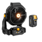 BougeRV F02 Portable Cordless Jobsite Outdoor Fan With 144Wh Battery
