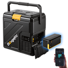 BougeRV New CRH20 21QT 12V Portable Car Fridge with 240Wh Battery