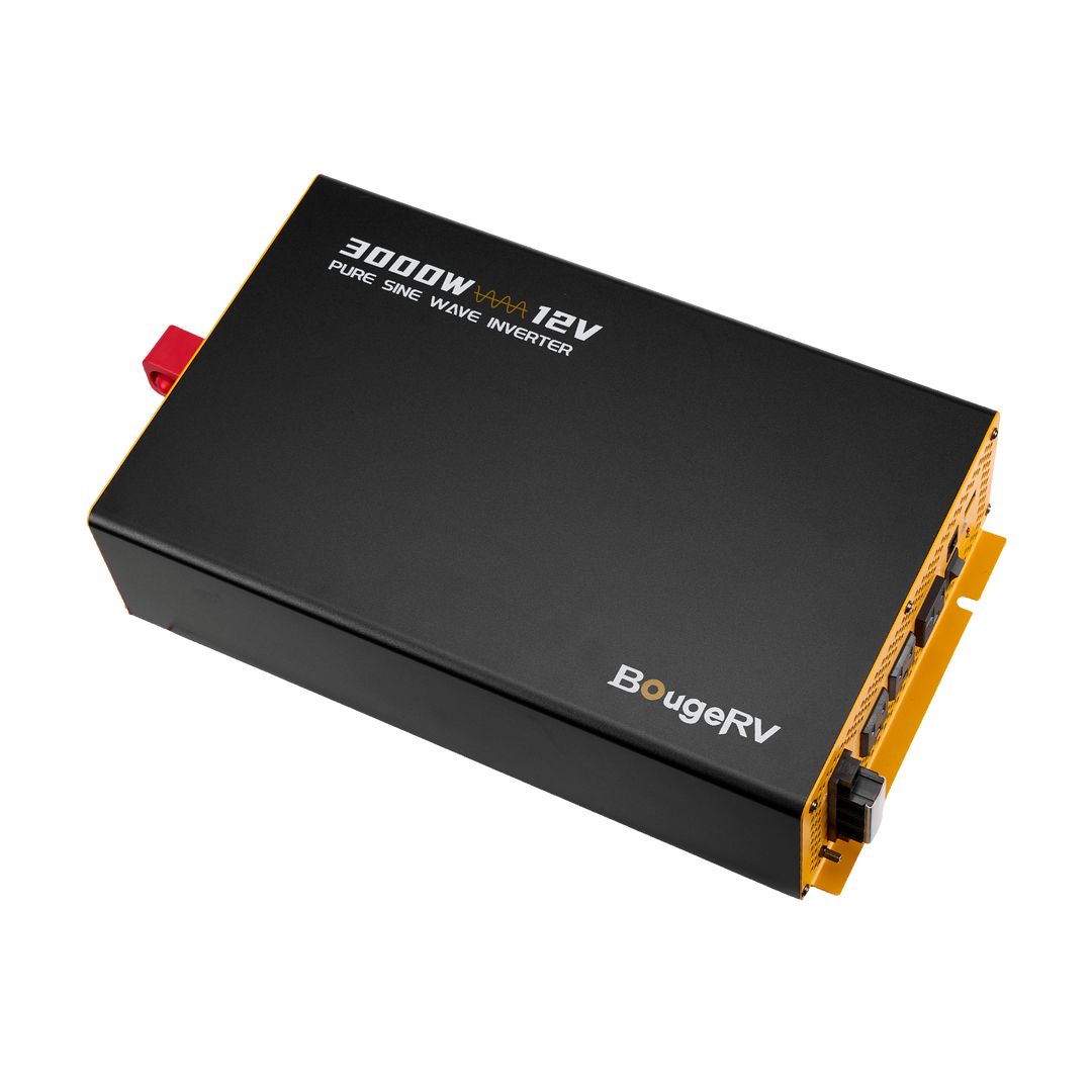 BougeRV 3000W 12V Pure Sine Wave Inverter with Bluetooth