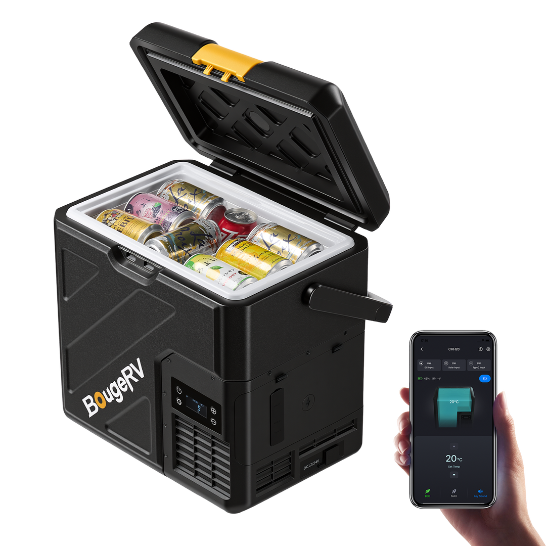 BougeRV CRH20 21QT 12V Portable Car Fridge