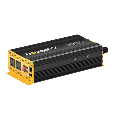 BougeRV 1000W 12V Pure Sine Wave Inverter with Bluetooth