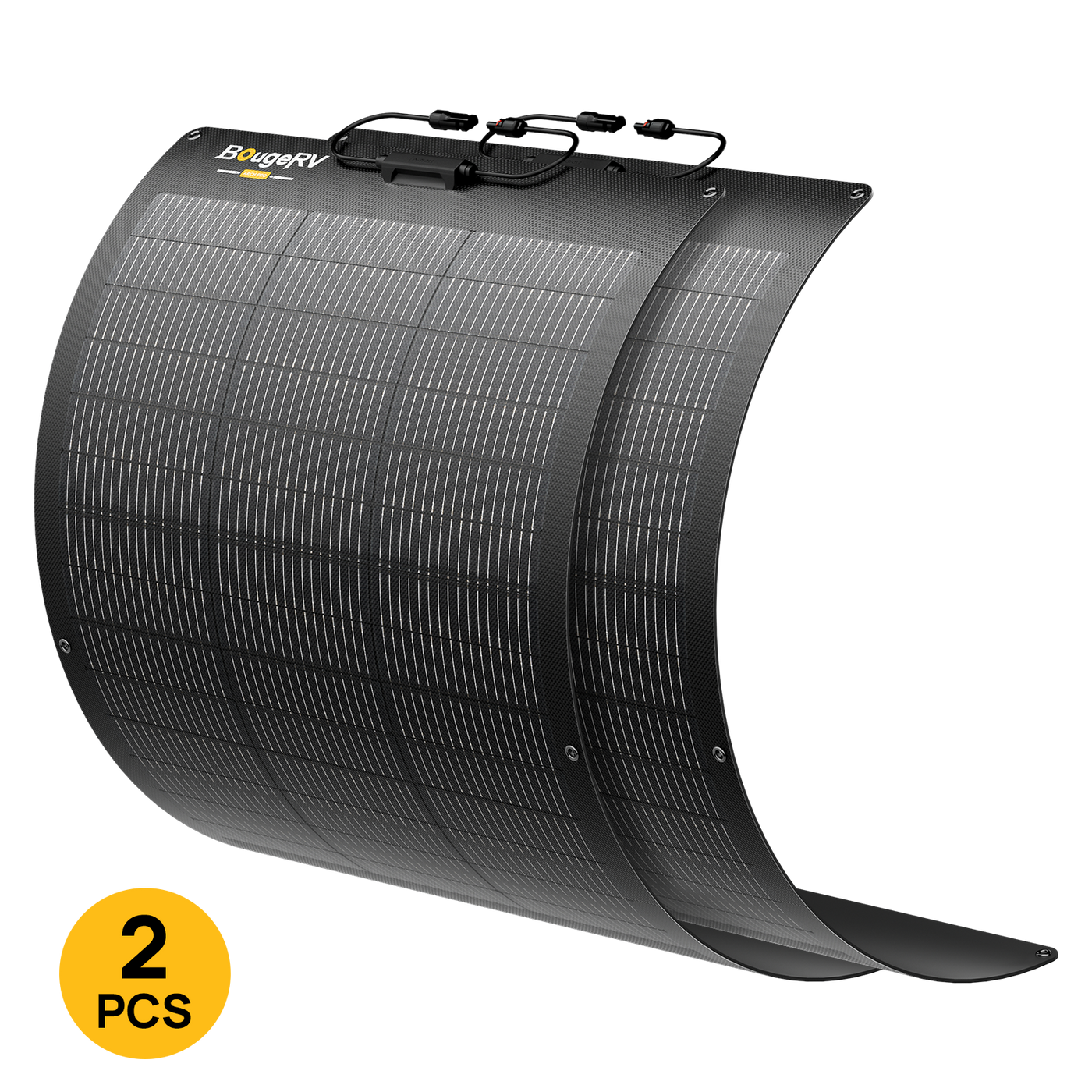 BougeRV Arch Pro 100W N-Type TOPCon Flexible Solar Panel (12V/24V Compatible)