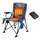 DEERFAMY Heated Camping Chair with 15000 mAh 12V Battery Pack