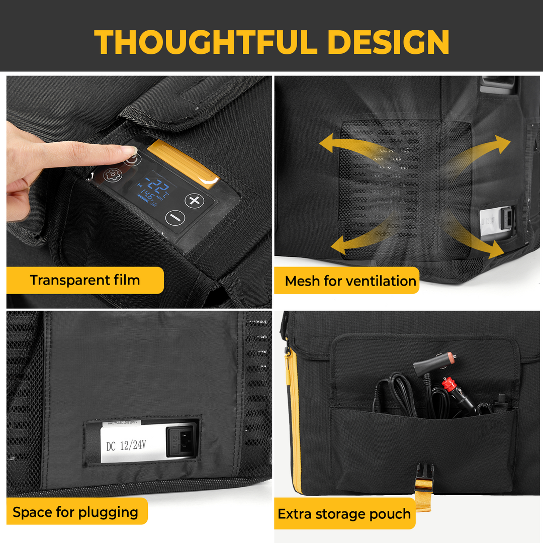 Housse de réfrigérateur portable BougeRV CRPRO20, 21 pintes