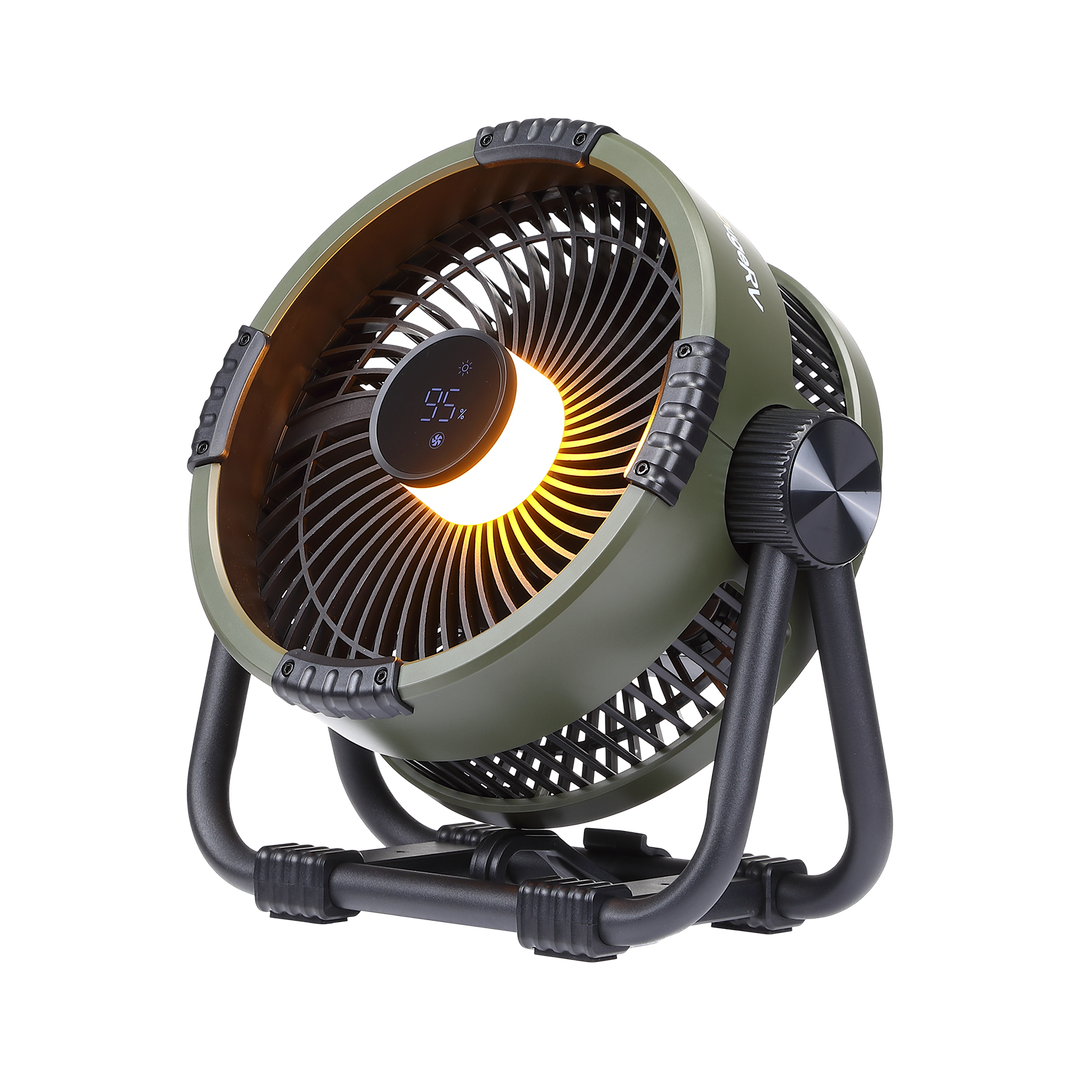 BougeRV F01 Portable 20,000mAh Cordless Battery Outdoor Fan (Green)