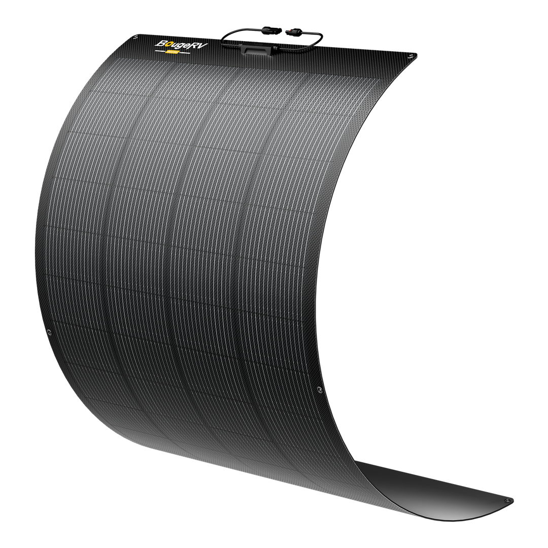 BougeRV 12V 400W ShadePower Arch Pro Flexible Solar System Kit