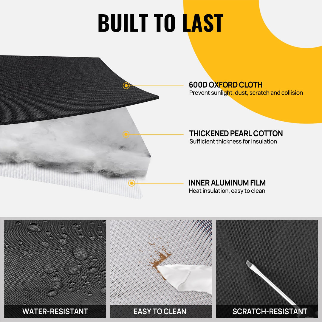 Housse de réfrigérateur portable BougeRV CRPRO20, 21 pintes