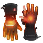 Heated Gloves with Magnetic Flap for Fishing, Cycling, Hiking, Hunting