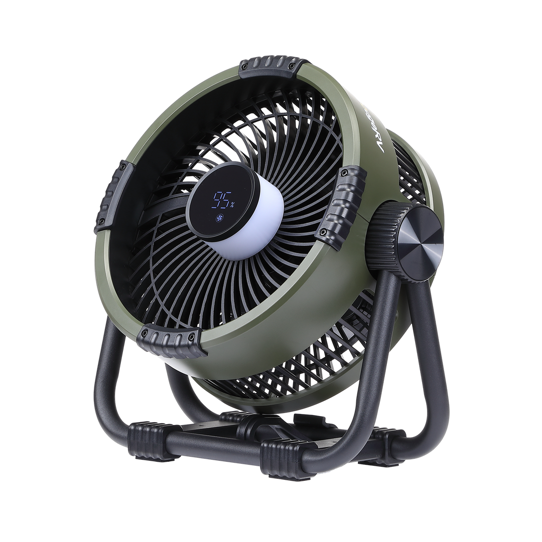 BougeRV F01 Portable 20,000mAh Cordless Battery Outdoor Fan (Green)
