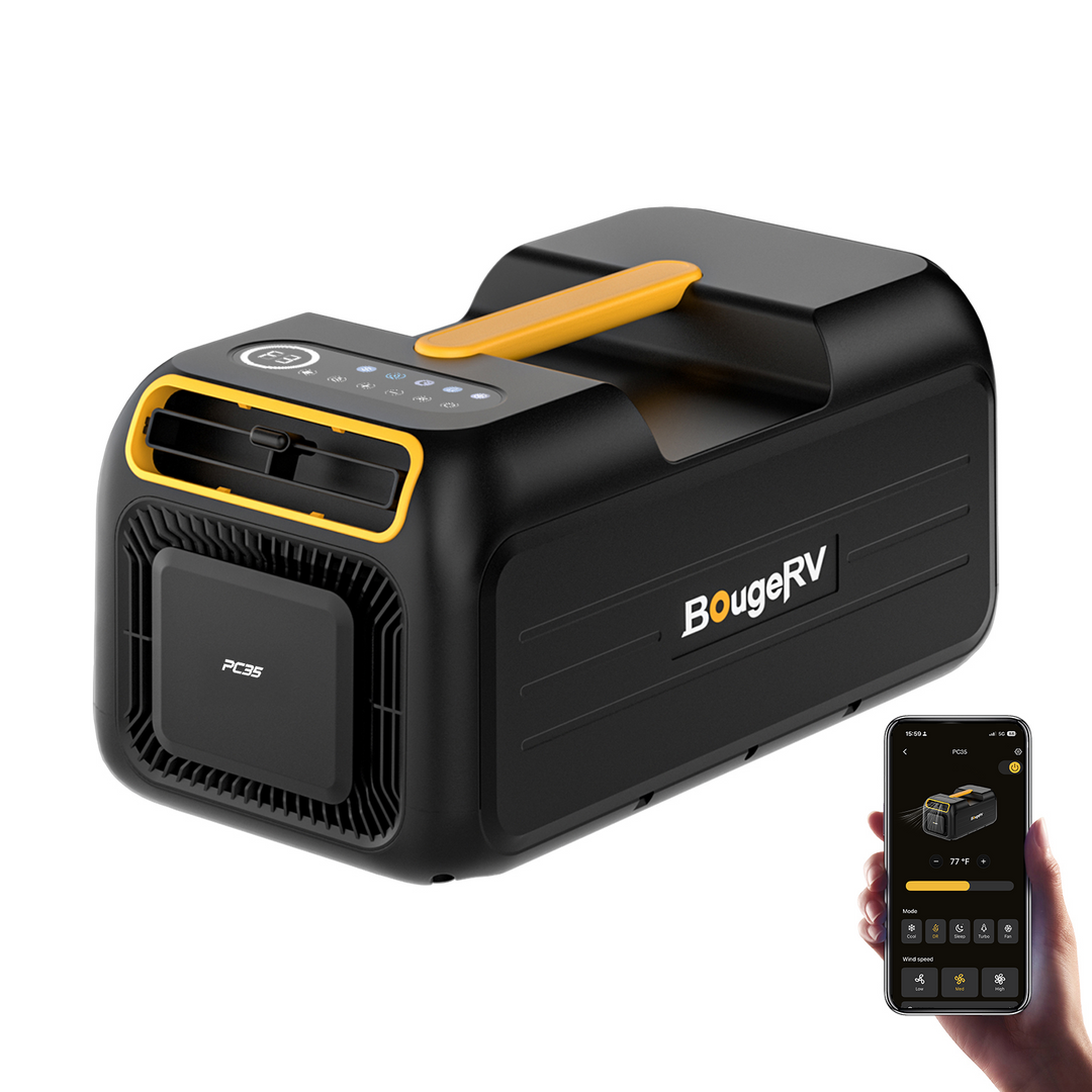 BougeRV New 3500BTU Portable Air Conditioner