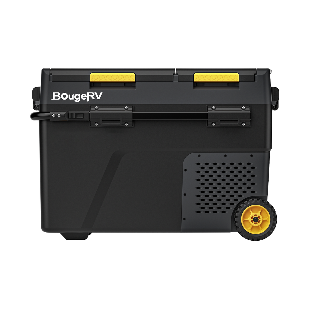 BougeRV CRD2 52QT Dual Zone 12V Portable Fridge Freezer