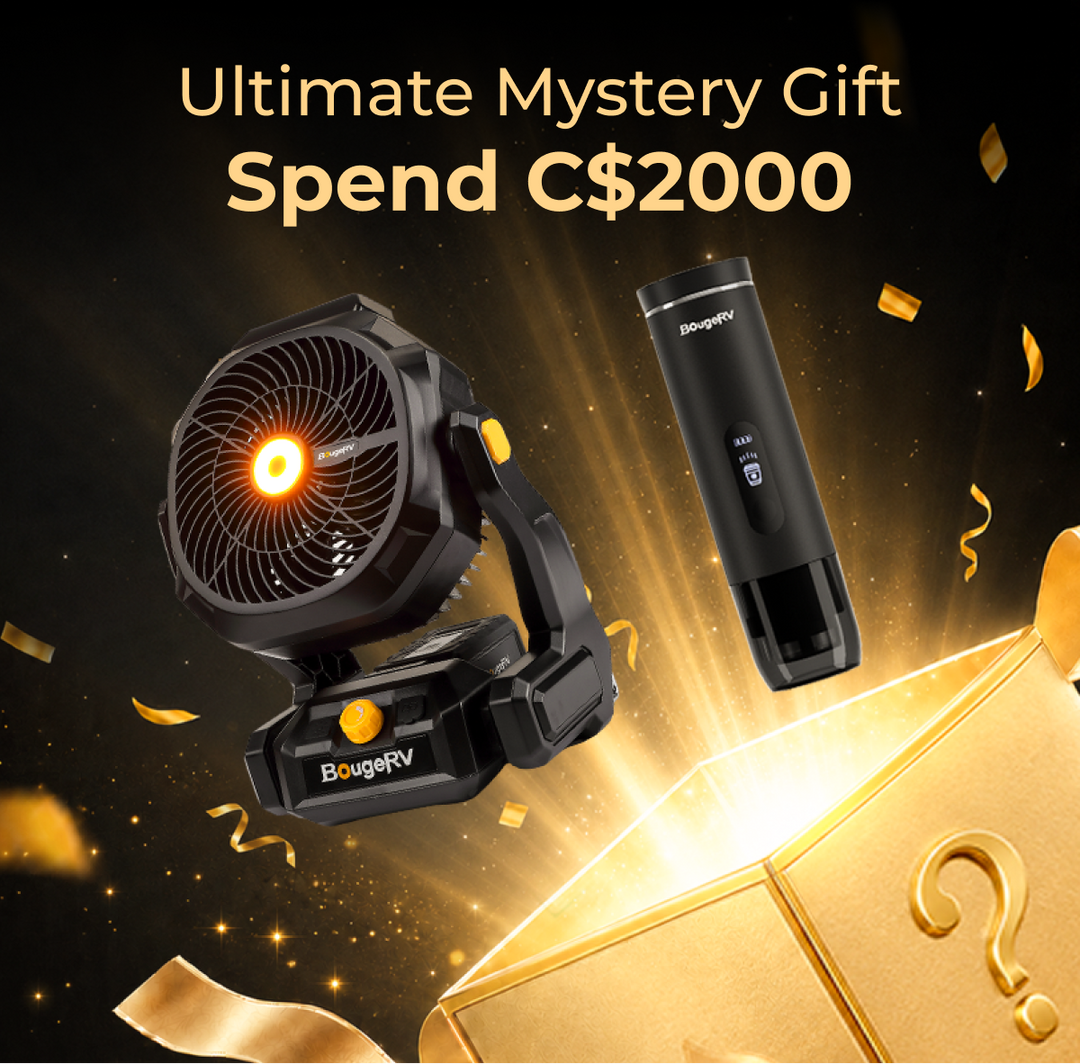 BougeRV Mystery Gift for Orders Over C$2000