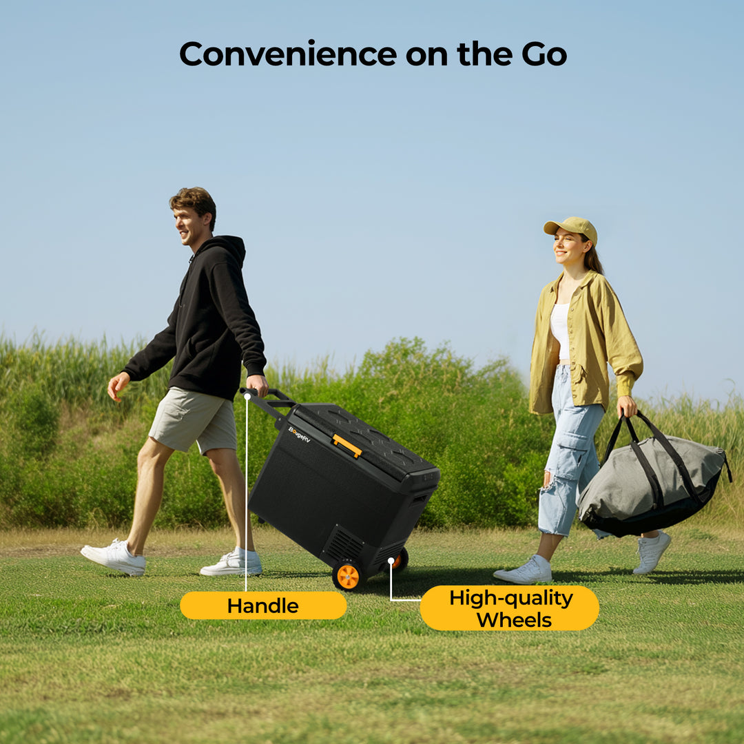 BougeRV CRS 63QT 12 Volt Portable Car Fridge