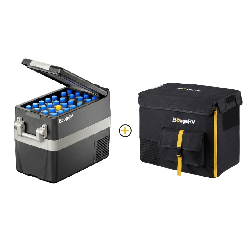 Réfrigérateur/congélateur portatif BougeRV 12 V 42 pintes (40 L)