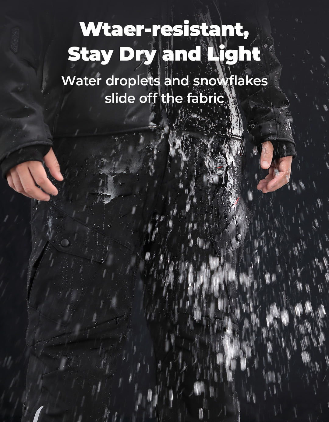 Men’s Heated Motorcycle Pants with 10000mAh Battery and Armor