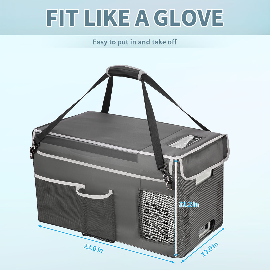 BougeRV 12V 23 Quart Portable Car Refrigerator Cover