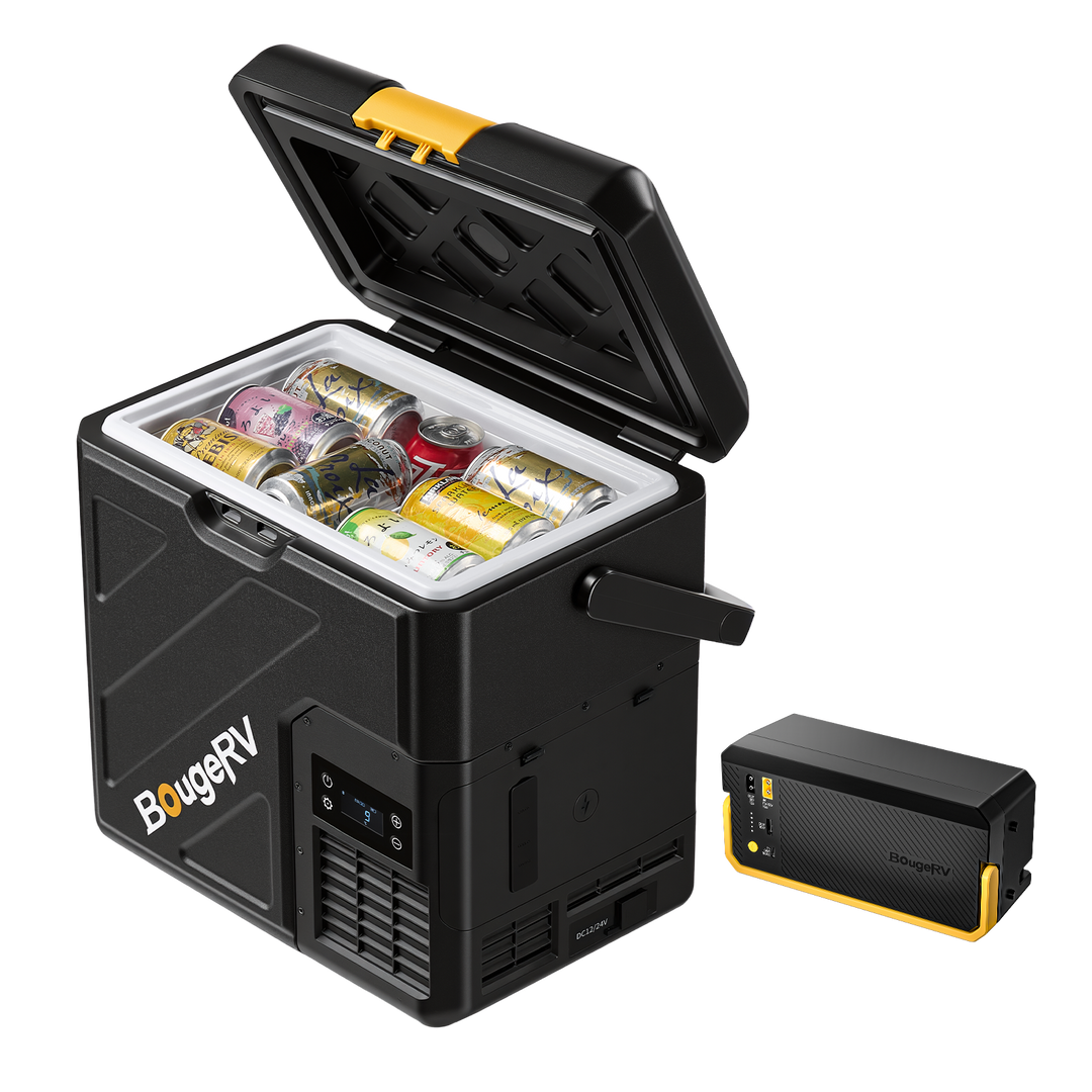 BougeRV CRH20 21QT 12V Portable Car Fridge