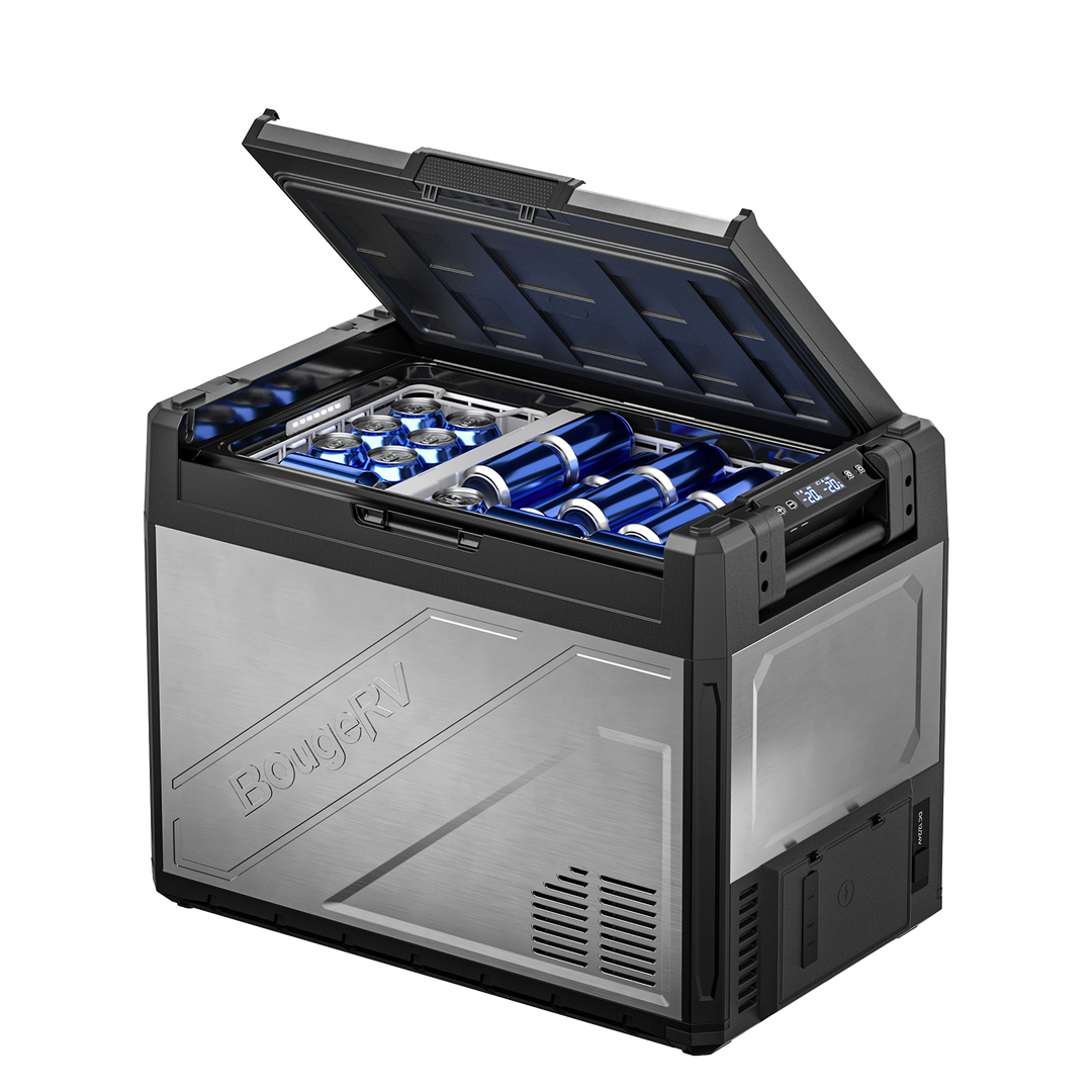 Réfrigérateur portatif double zone 12 V BougeRV Rocky 69QT
