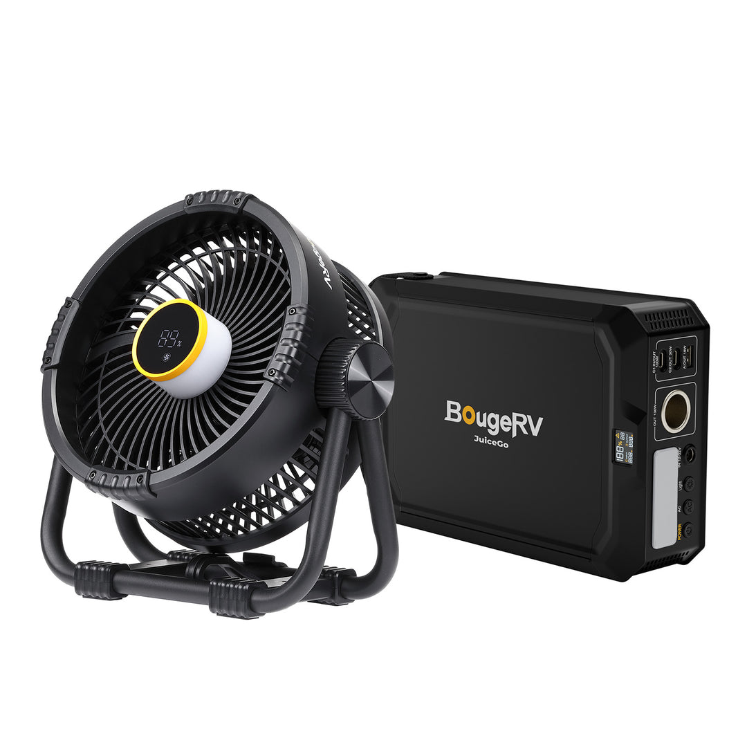 BougeRV F01 Portable 20,000mAh Cordless Battery Outdoor Fan