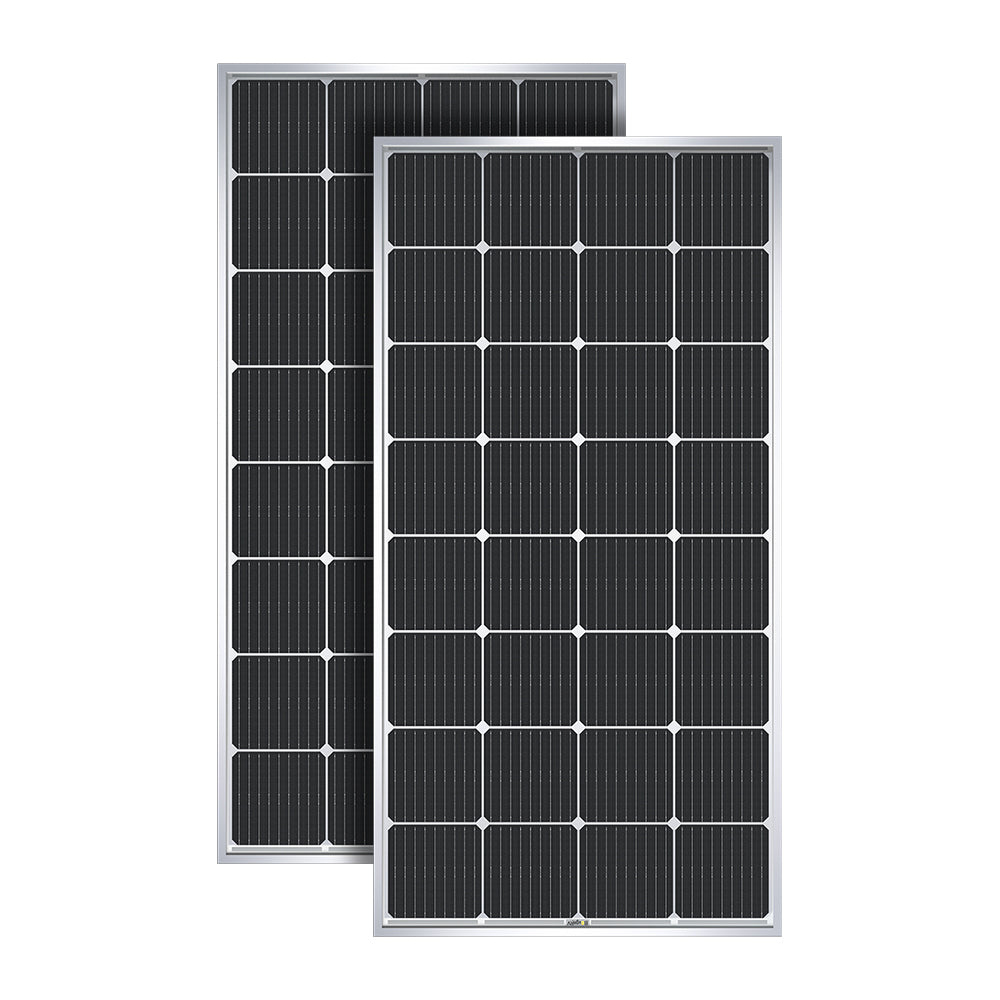 400W(200W*2) 12V 9BB Mono Solar Panel + Free Retainer