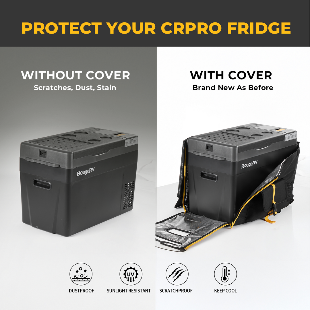 Housse de protection isolée pour réfrigérateur CRPRO de 30 litres