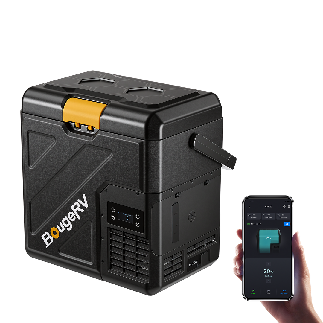 BougeRV CRH20 21QT 12V Portable Car Fridge