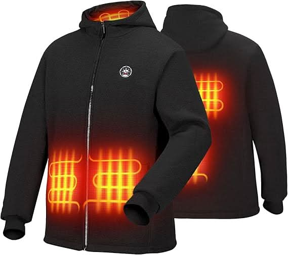 Heated Hoodie with 12V Battery Pack