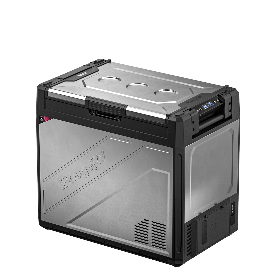 BougeRV Rocky V3.0 81QT Dual Zone 12V Portable Fridge
