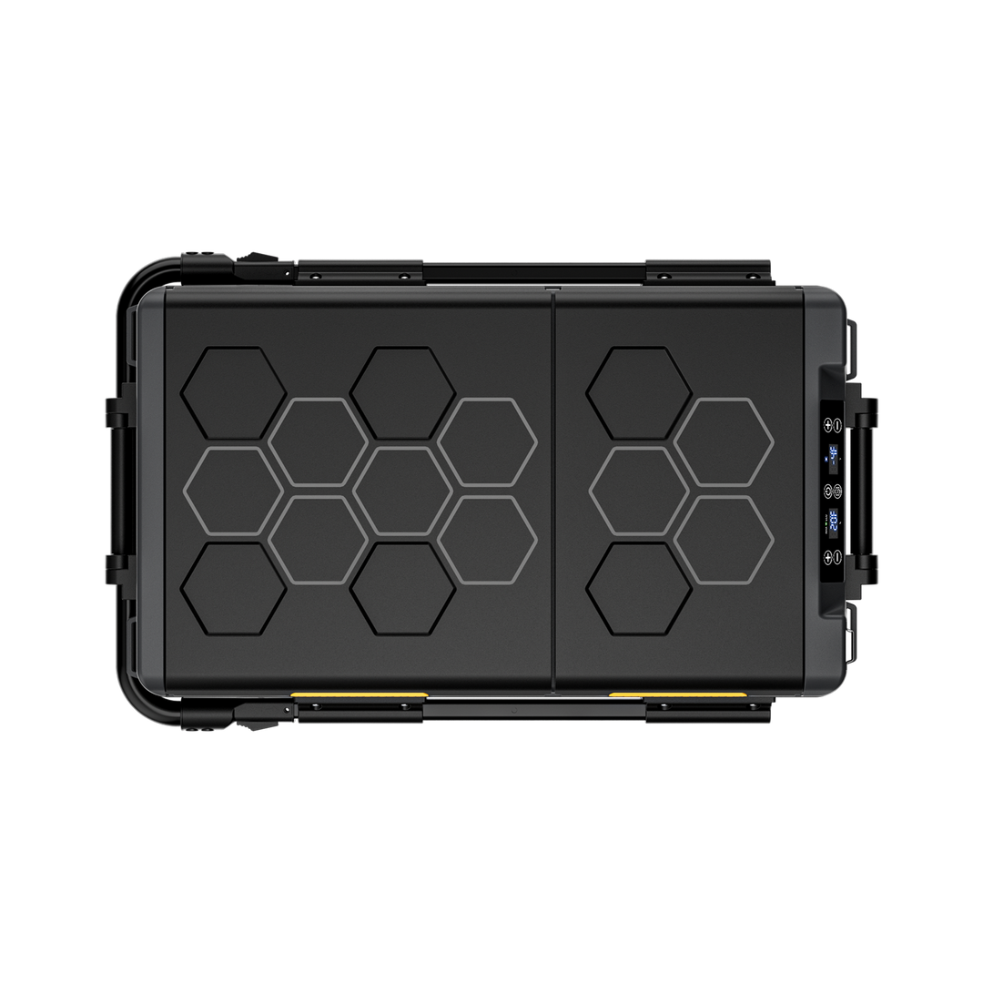 BougeRV CRD2 52QT Dual Zone 12V Portable Fridge Freezer