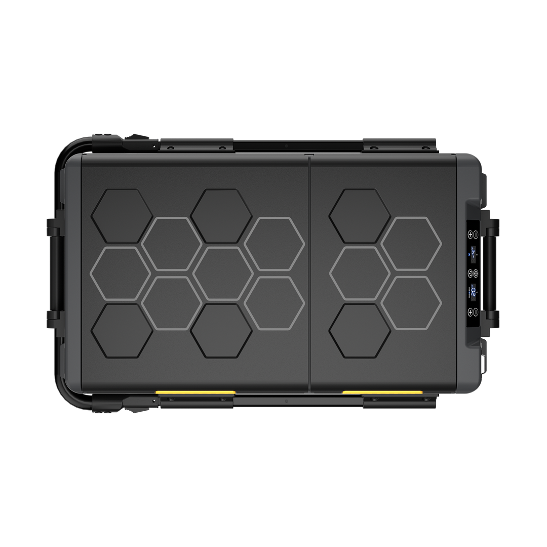 BougeRV CRD2 61QT Dual Zone 12V Portable Fridge Freezer