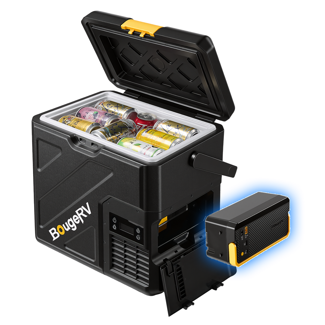 BougeRV CRH20 21QT 12V Portable Car Fridge