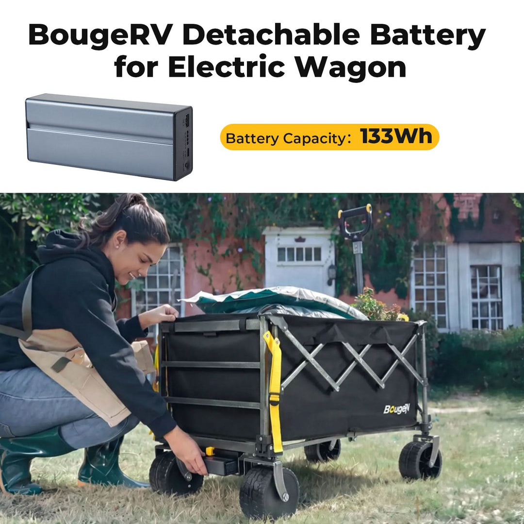 BougeRV 133Wh Battery for ECW1.5 Electric Wagon